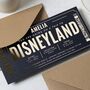 Personalised Disneyland Scratch To Reveal Gift Voucher, thumbnail 3 of 9