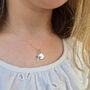 Children's Personalised Baptism Christening Or Holy Communion Sterling Silver Cross Necklace Gift, thumbnail 3 of 7