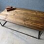 Industrial Reclaimed Custom Coffee Table Tv Stand 087, thumbnail 4 of 6