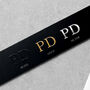 Handmade Personalised Men's Initial Leather Belt, thumbnail 7 of 8