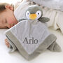 Personalised Penguin Baby Comforter, thumbnail 2 of 6