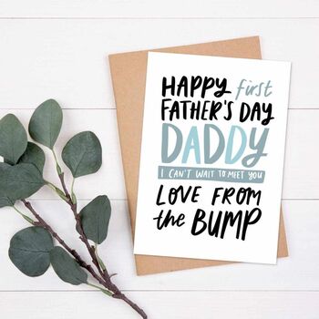 Daddy To Be Gift Set Love From The Bump, 4 of 8