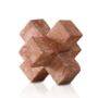 Travertine Plus Shape Sculpture, thumbnail 3 of 3