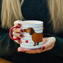 Ceramic Sausage Dog Mug, thumbnail 1 of 3