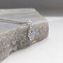 Sterling Silver Hamsa Pendant Necklace, thumbnail 4 of 7