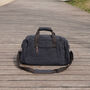 Large Canvas Holdall With Front Pocket, thumbnail 5 of 12