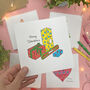 Colouring In Christmas Cards, thumbnail 9 of 12
