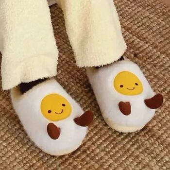 Super Cute Egg Face Slippers, 4 of 5