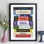 Personalised Family Gift Books Print, thumbnail 4 of 10