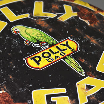 Polly Gas Motor Oil Sign, 3 of 3