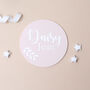 Personalised Baby Name Announcement Disc, thumbnail 7 of 10