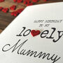 Personalised Birthday Card For Special Mummy, Handmade Card For Mum, thumbnail 4 of 4