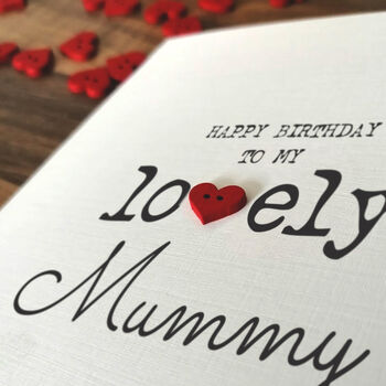 Personalised Birthday Card For Special Mummy, Handmade Card For Mum, 4 of 4