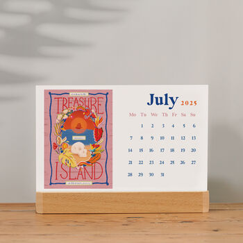 2025 Calendar Bookish Postcard Set, 2 of 4