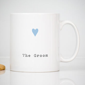 The Groom Teacup And Saucer Wedding Gift, 4 of 5