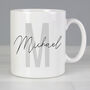 Personalised Name And Initial Mug, thumbnail 1 of 4