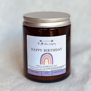 Happy Birthday Candle Gift Calming 180ml, 4 of 4