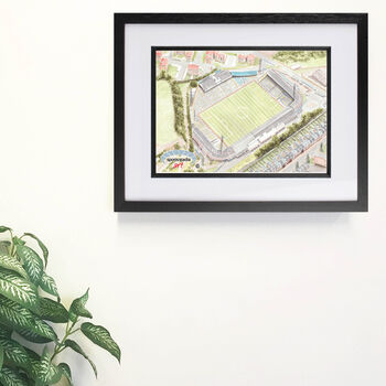 Millwall Fc The Old Den Stadium Art Print, 2 of 3