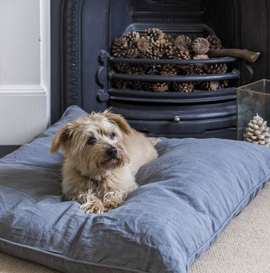 Linen Dog Bed By The Linen Works