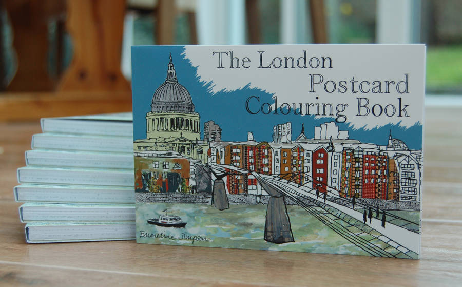 The London Postcard Colouring Book, 1 of 5