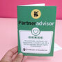 Partner Advisor Review Greetings Card, thumbnail 1 of 5