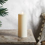 Trio Of Outdoor LED Chapel Candles, thumbnail 4 of 5