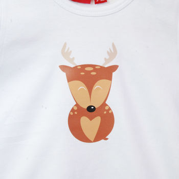 Personalised Children's Woodland Animal T Shirt, 8 of 10
