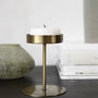Antique Brass Candle Holder, thumbnail 2 of 6