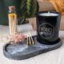 Black Candle Energising, Uplifting, For A Glorious Day, thumbnail 2 of 4