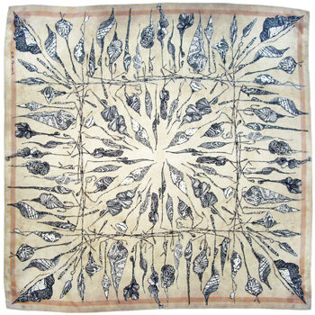 Aurelia | Butterfly, Moth And Cocoon Square Silk Scarf, 2 of 4