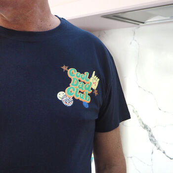 Personalised Cool Dad Club Father's Day T Shirt, 3 of 5
