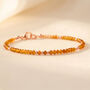 Skinny Citrine Bracelet, thumbnail 6 of 9