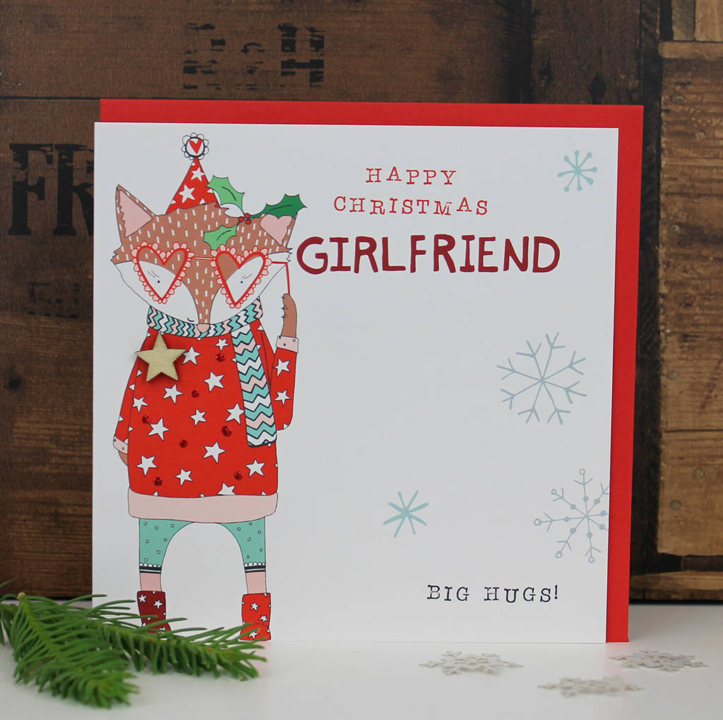 A Christmas Card For A Girlfriend