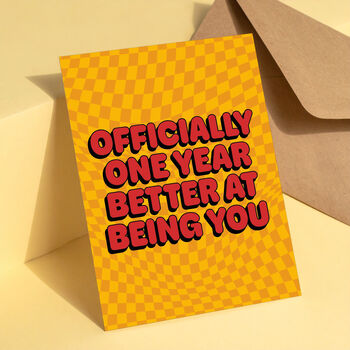 Better At Being You Birthday Card, 3 of 3