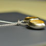 'Hidden Treasure' Silver Double Pendant Necklace, thumbnail 7 of 11