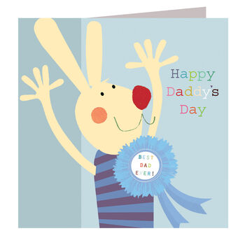 Father's Day Rabbit Card, 2 of 3