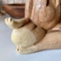 Lotus Pose Yoga Bunny 3cm Rabbit Figurine Gift For Yoga, thumbnail 6 of 9
