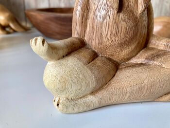 Lotus Pose Yoga Bunny 3cm Rabbit Figurine Gift For Yoga, 6 of 9