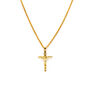 Crucifix Pendant Gold, thumbnail 1 of 3