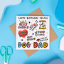 'Dog Dad' Birthday Card, thumbnail 2 of 2