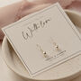 Sterling Silver Ball Drop Earrings, thumbnail 5 of 12