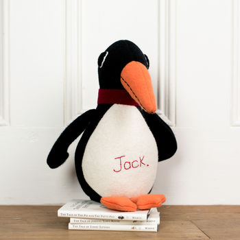 Penguin Doorstop Personalised And Handmade, 2 of 6