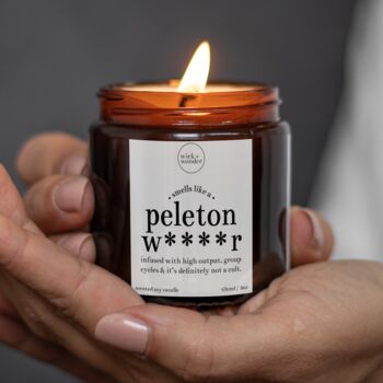 Peleton Wanker Candle With Matches, Spinning Gifts, 9 of 11