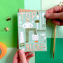 Top Bloke Fathers Day Riso Printed Card, thumbnail 1 of 4