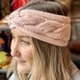 Personalised Knitted Winter Headband, thumbnail 4 of 5