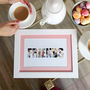 Personalised Friends Photo Gift Print, thumbnail 2 of 12