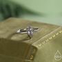 Sterling Silver Anatomical Heart Ring, thumbnail 1 of 12