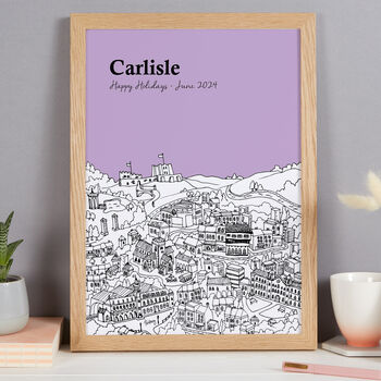Personalised Carlisle Print, 4 of 8