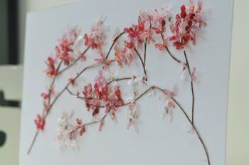 Cherry Blossom Butterfly Art, 3D Feature Wall Art, 12 of 12