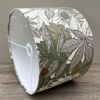 Mercia Apple And Spice Woodland Drum Lampshades, 5 of 9